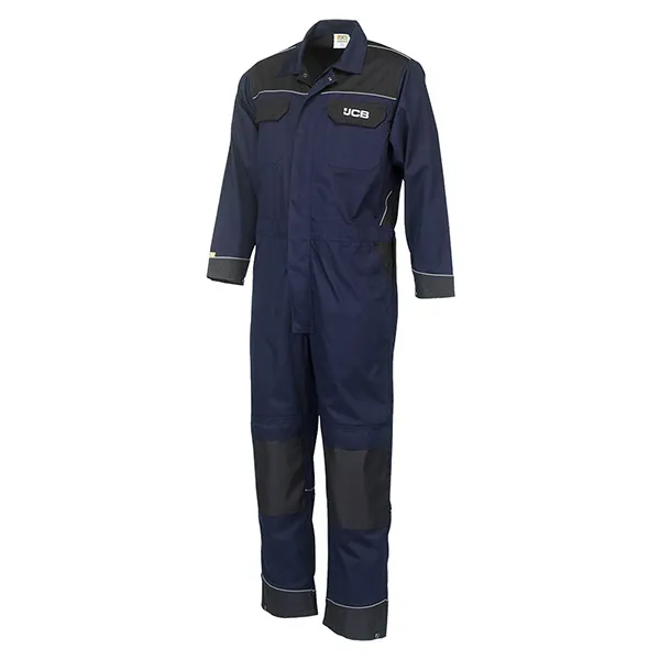 JCB Workwear Trade Coverall Tall Leg — Navy / Black